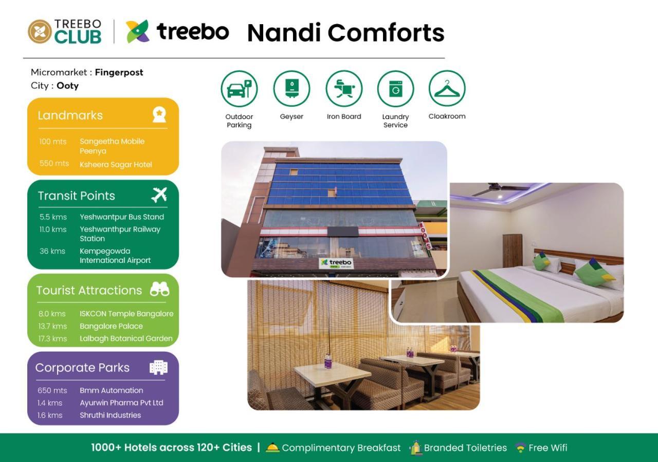 Treebo Nandi Comforts, Peenya 벵갈루루 외부 사진